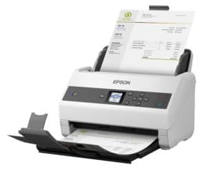 Epson DS-870颜色双工工作组文档扫描仪
