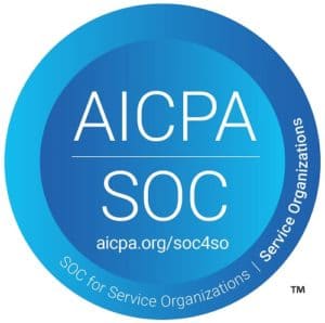 缩小版的aicpa soc标志